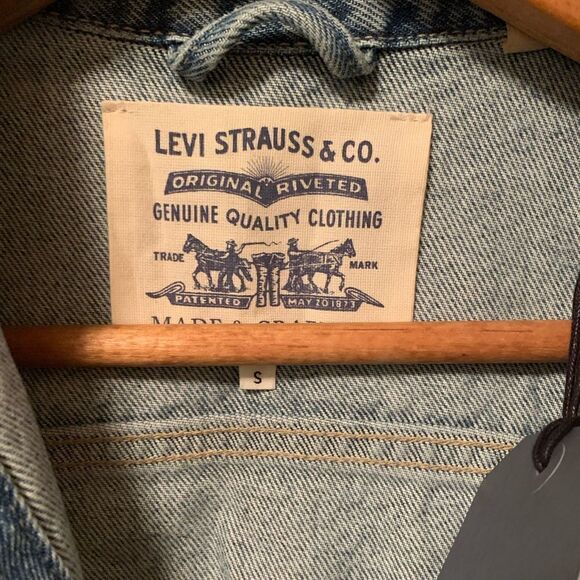 Levi’s Made & Crafted Field Trucker Jacket Women’s Size Small NWT - Picture 4 of 8